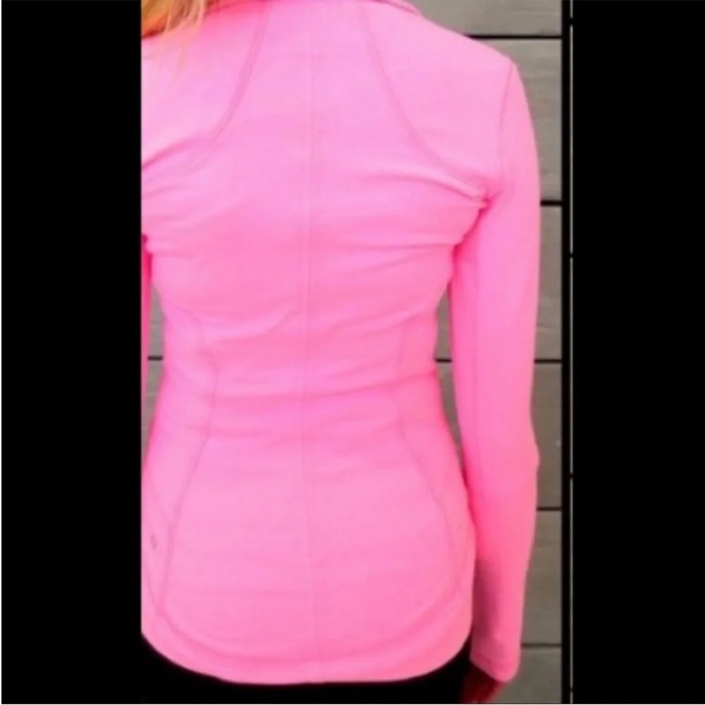 š„LULULEMON FORME JACKET-MIAMI PINK SHELL-10š„ - Picture 6 of 11